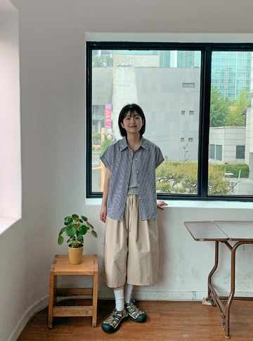 Tumin Summer Check Short Sleeve Shirt